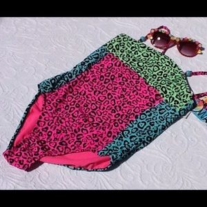 Breaking Waves one-piece swimsuit